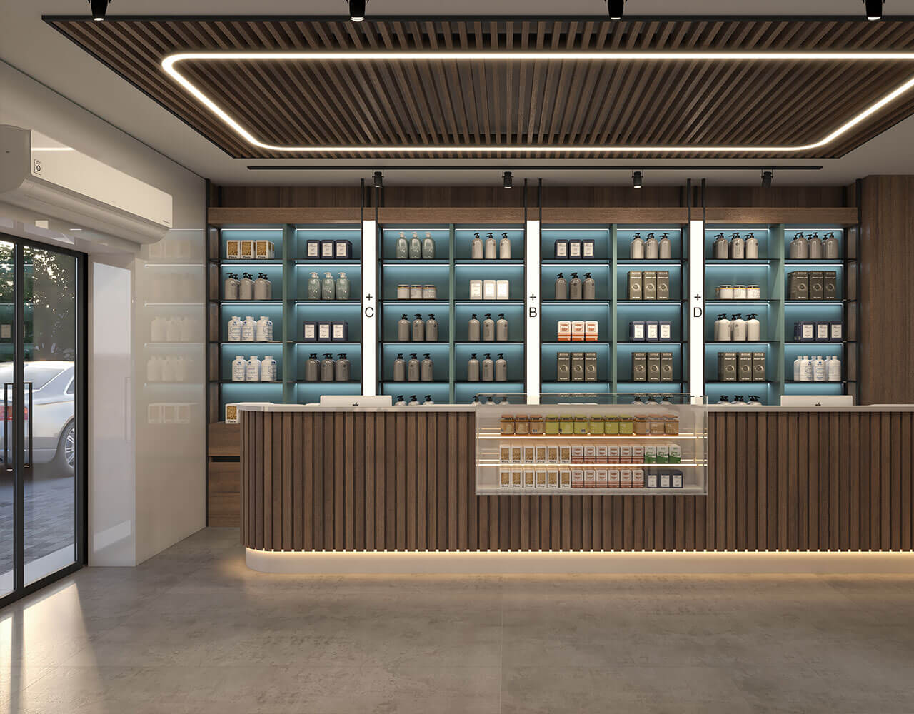 Modern Pharmacy Designed by ShahrokhAlipour